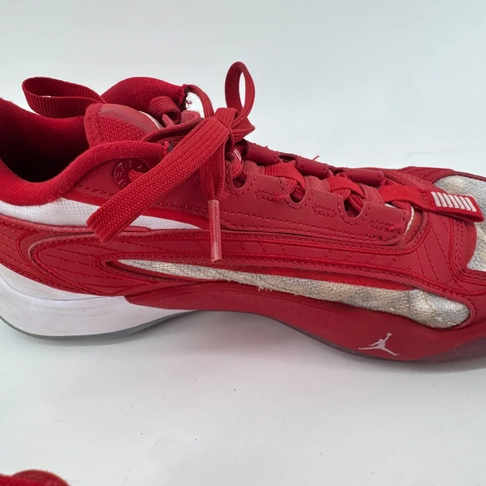Nike Air Jordan Luka 2 Men's Shoes Red And White Size 8